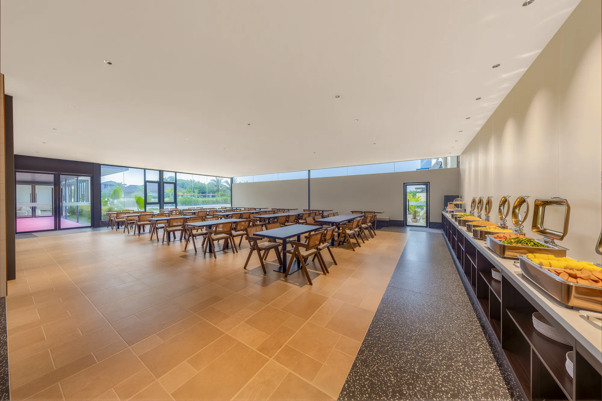 Family room interior